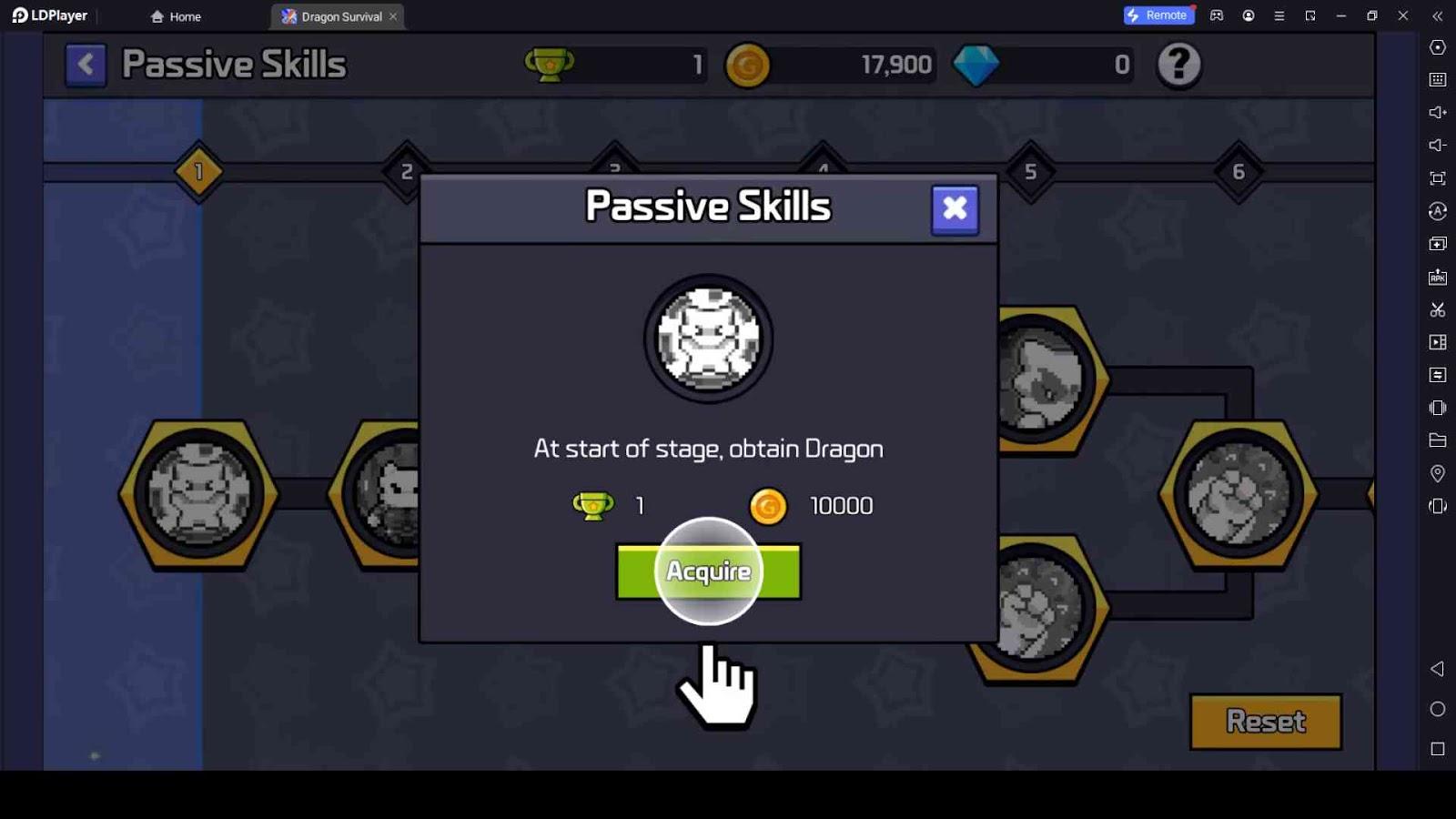 Activate Passive Skills