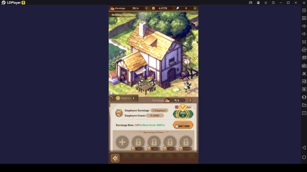 Hire Workers for Each Building