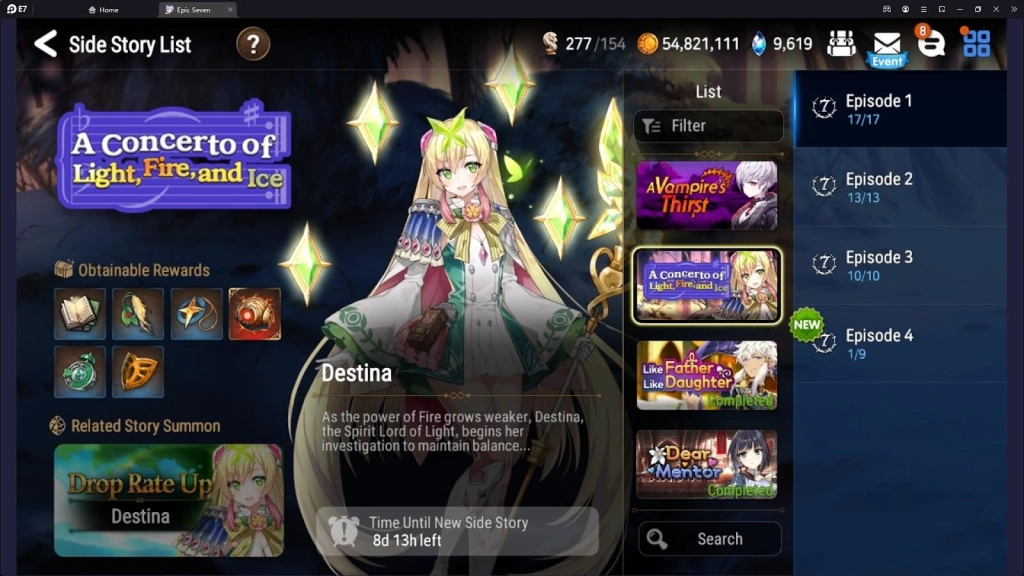 Epic Seven Side Story Revamp - Best Side Stories to Pick