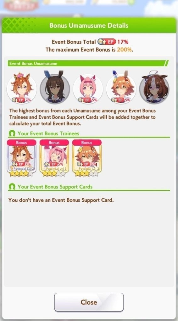 Bonus Effects Bonus Effects