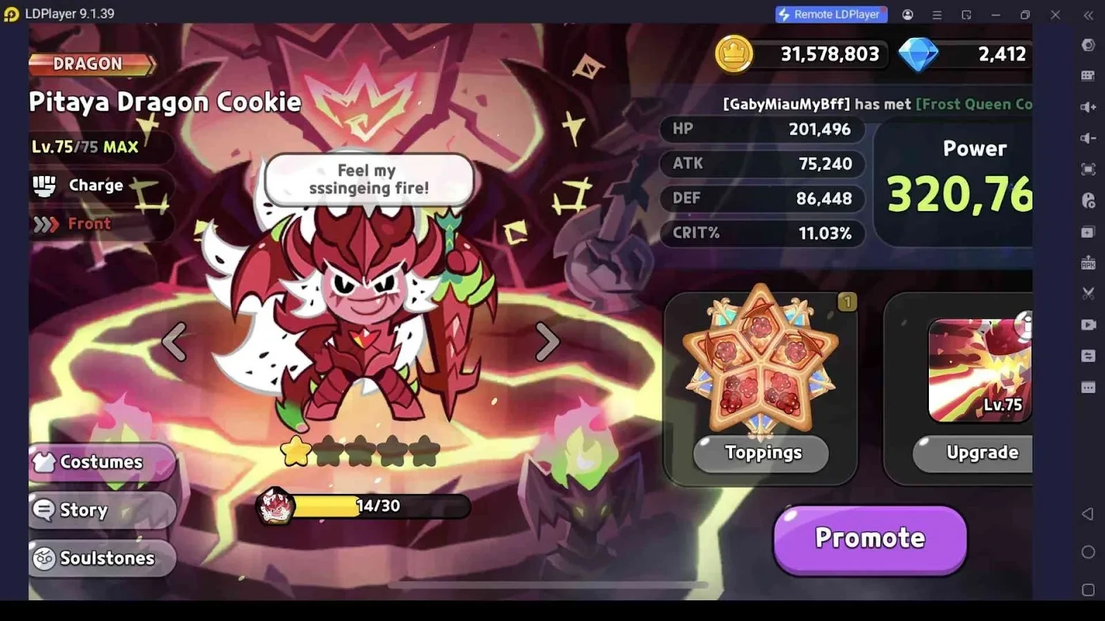 Pitaya Dragon Cookie