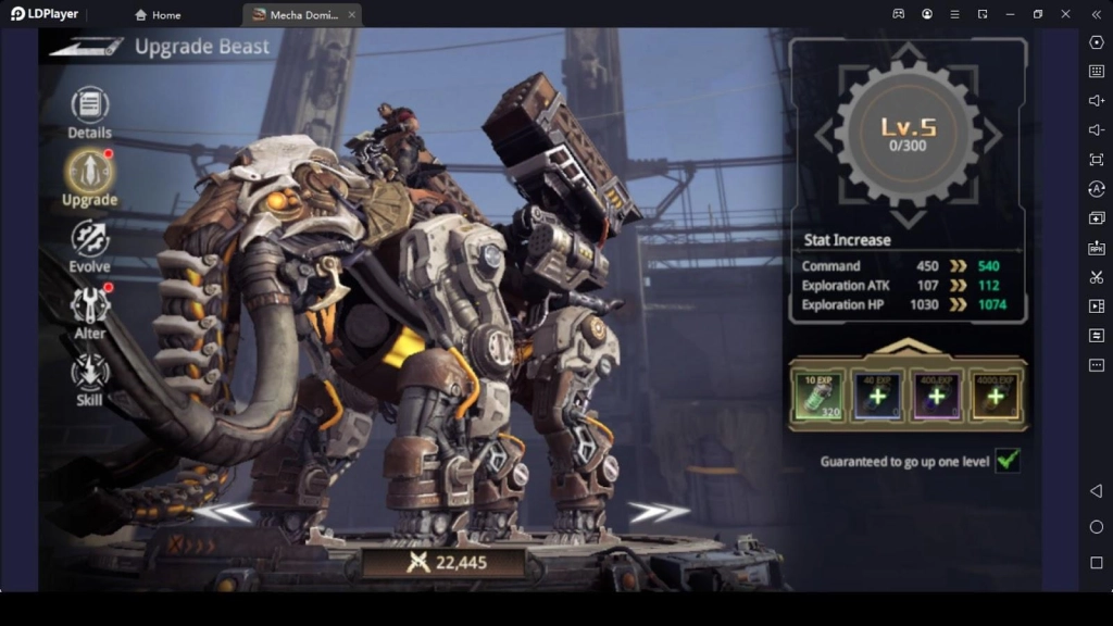 Upgrade Your Beasts Upgrade Your Beasts