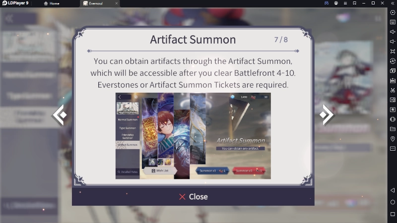 Artifact Summon