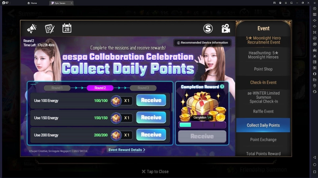 Epic Seven x aespa Collaboration Event Guide