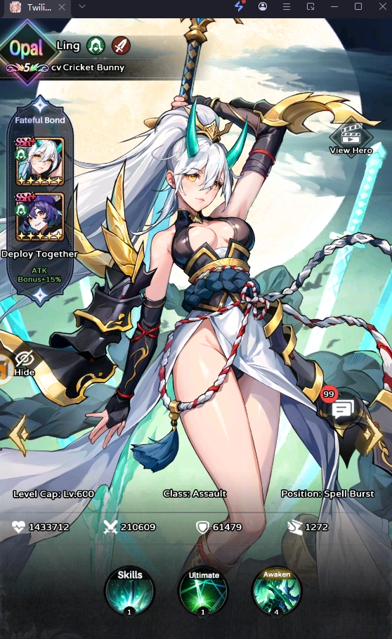 Twilight Chronicle: Idle RPG เล่นเต็มจอ Reroll ไอดีได้เร็วขึ้น 10 เท่าแนะนำตัวละครที่ควรหา!!