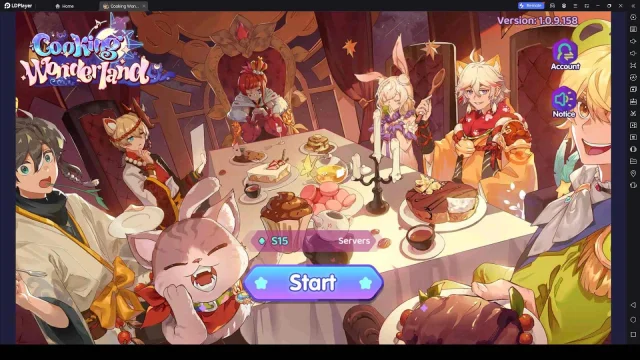 Играть в Cooking Wonderland Global на ПК