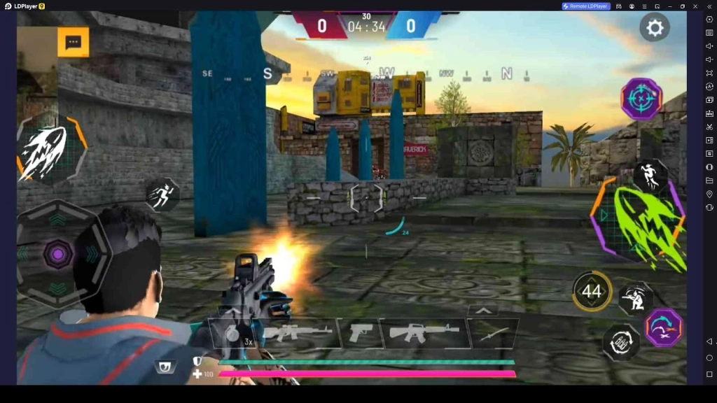 Aim and Shoot the Enemies Aim and Shoot the Enemies