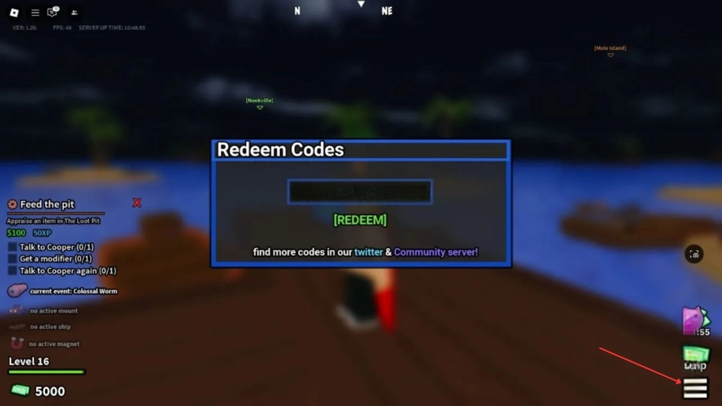 How to Redeem Codes in Dig It