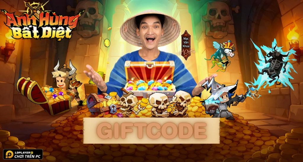 Code Anh Hùng Bất Diệt và hướng dẫn cách nhập