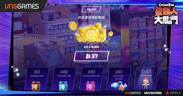 系列史上首款即時PvP亂鬥鉅作 《薑餅人大亂鬥》  台港澳事前預約 即刻火熱啟動