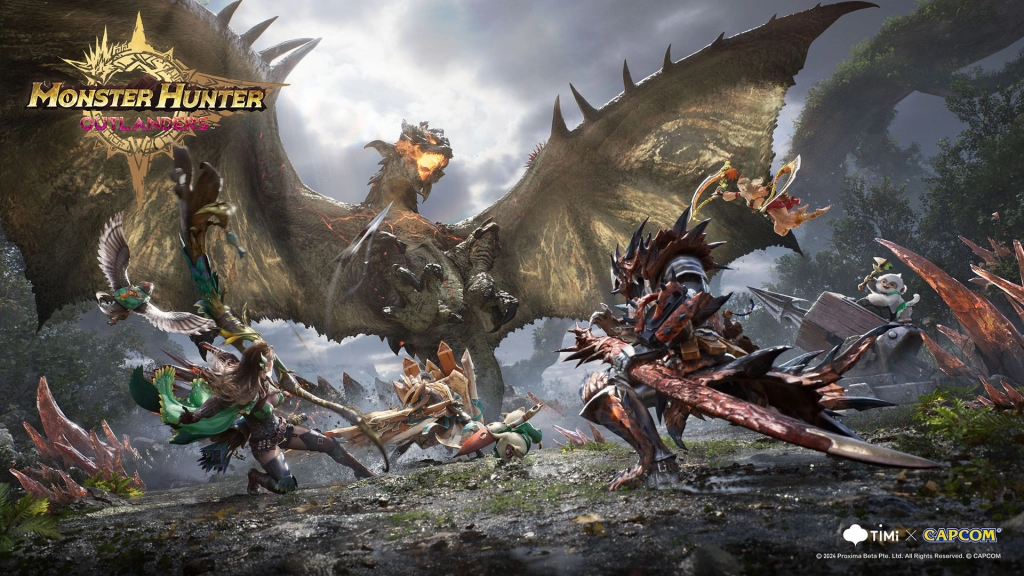『モンスターハンター』シリーズ新作スマートフォン向けアプリゲーム 『モンスターハンターアウトランダーズ』発表！