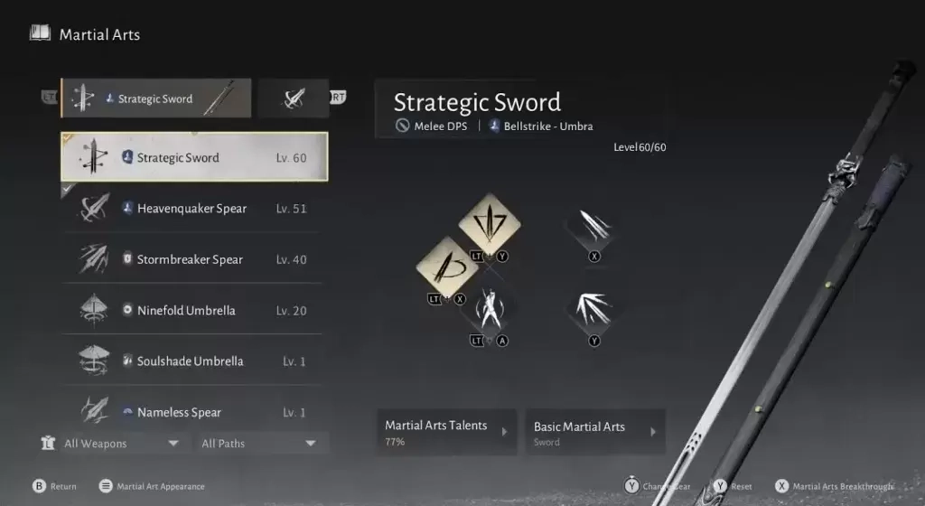 Strategic Sword