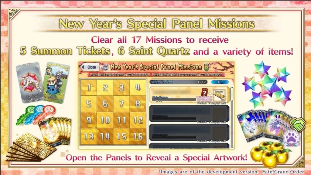 Fate/Grand Order New Year Celebration Event Guide