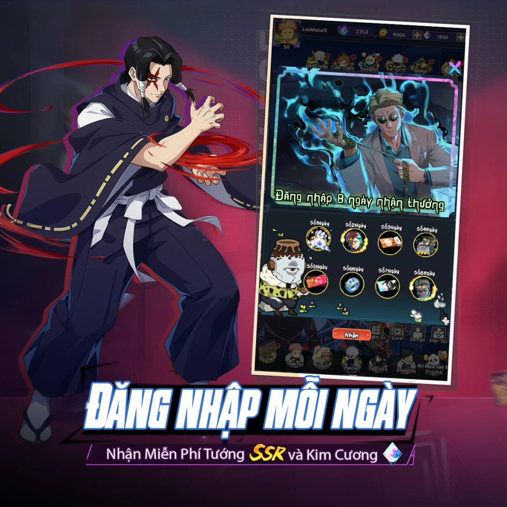 Full bộ code Chú Thuật Hồi Chiến - Hướng dẫn cách nhập chi tiết