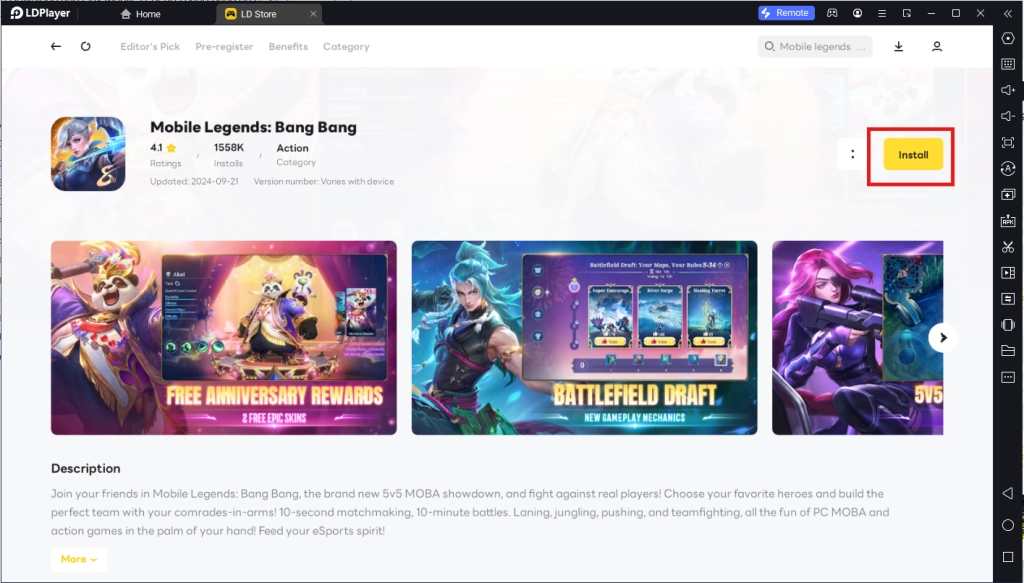 How to Download and Play Mobile Legends Bang Bang on PC -Beginners Guide