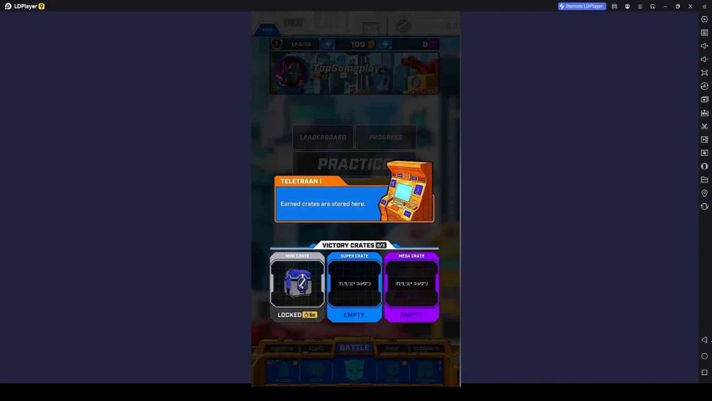 What are Crates in TRANSFORMERS: Tactical Arena
