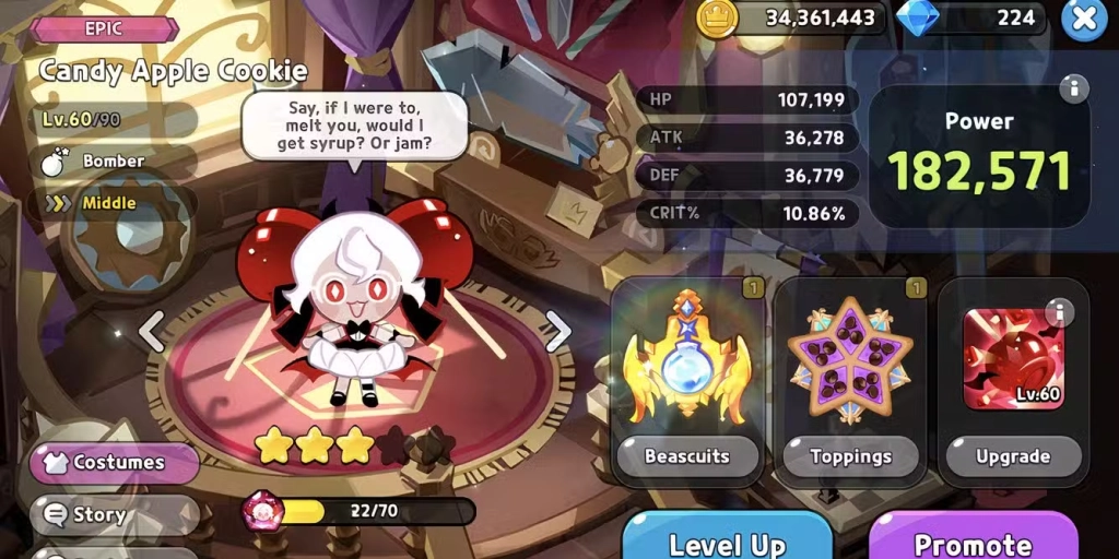  Cookie Run Kingdom Candy Apple Cookie