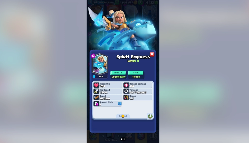 Emperatriz Espiritual en Clash Royale