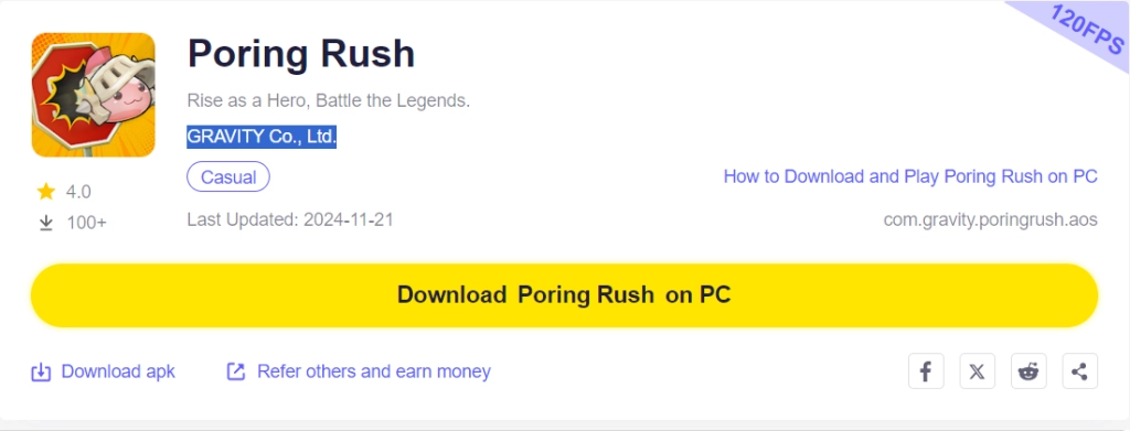 How to Download and Play Poring Rush on PC - Beginners Guide