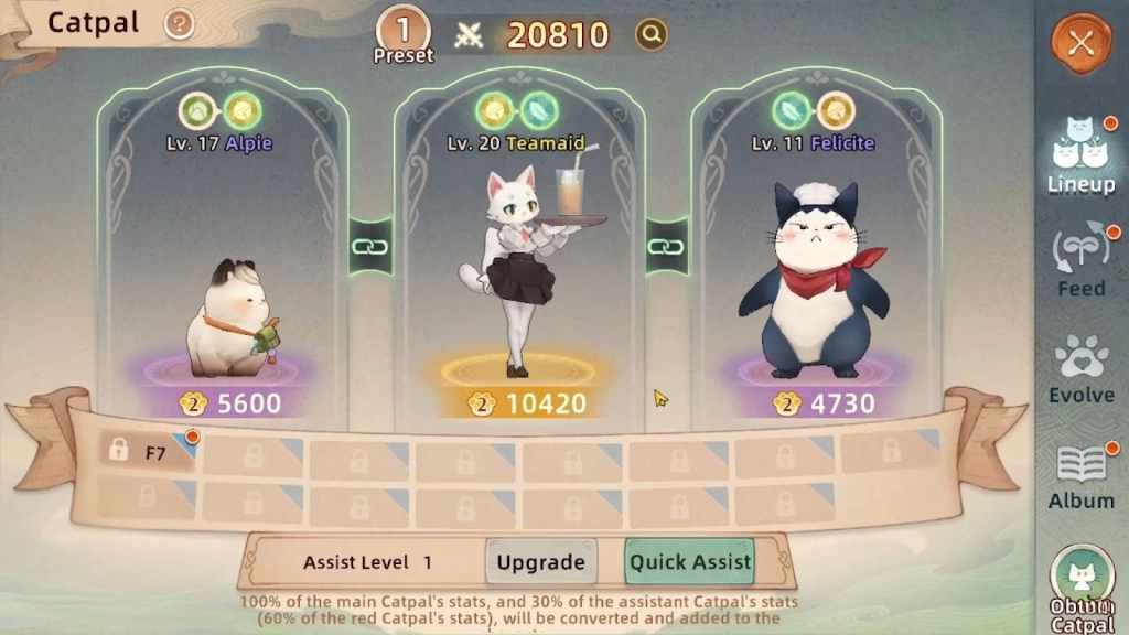 Catpals for Your Support
