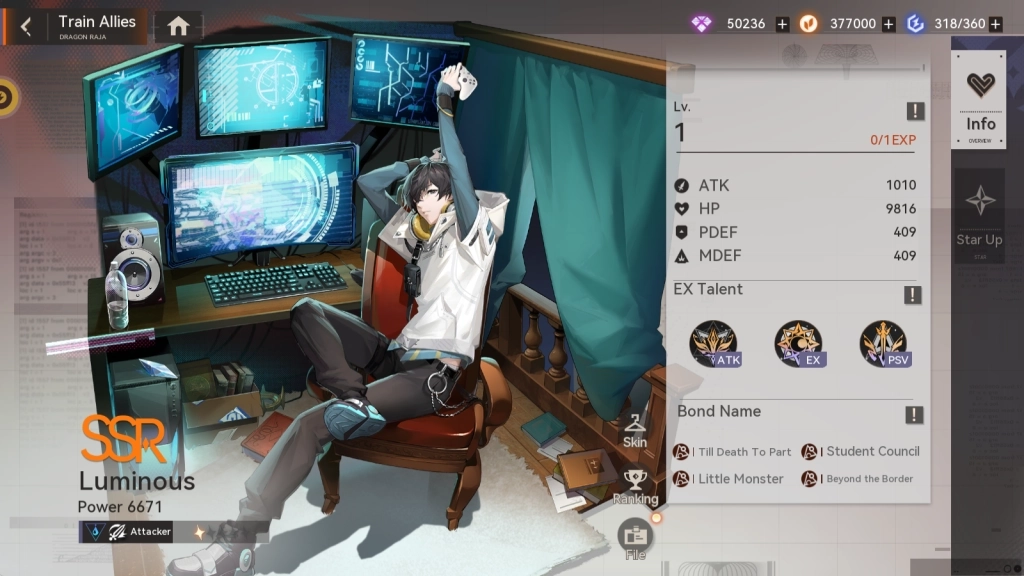 Caesar Upgrades and Ascension