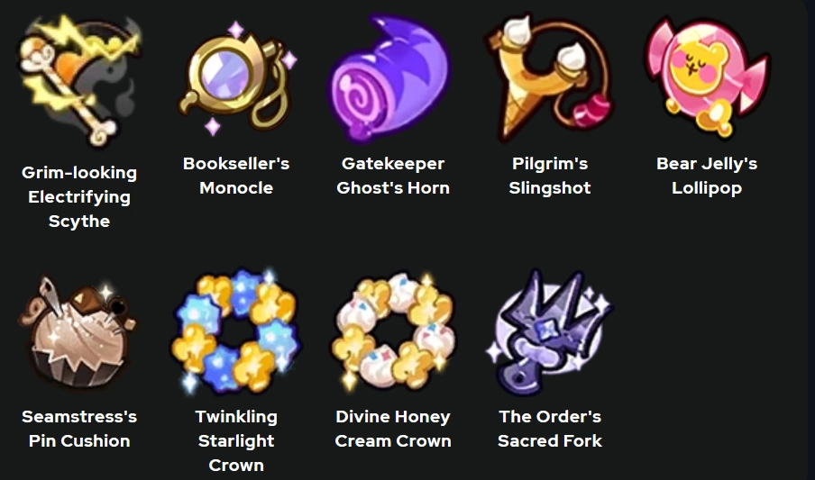 Tier List de Tesoros en CookieRun Kingdom