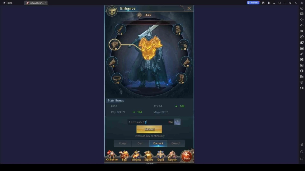 Enchant the Characters Enchant the Characters