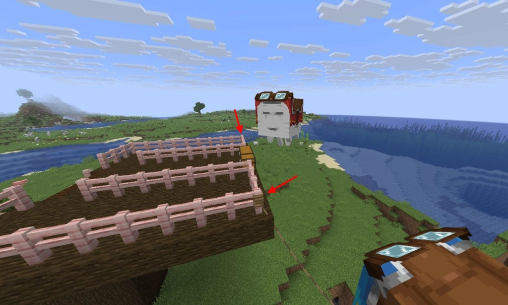 วิธีสร้างสถานี Ghast แสนสุขใน Minecraft