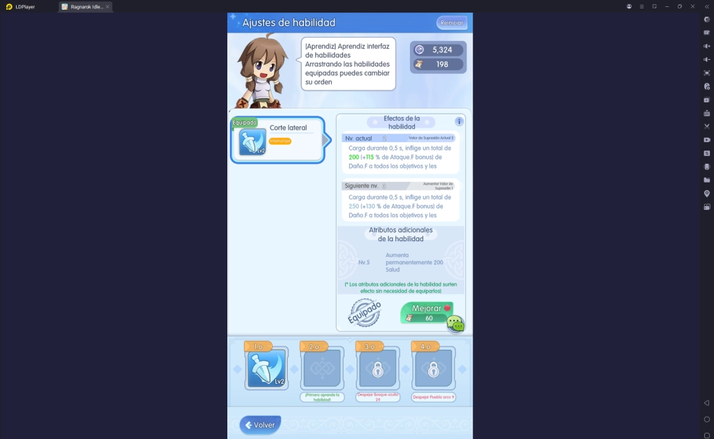 Guía de inicio en Ragnarok Idle Adventure Global
