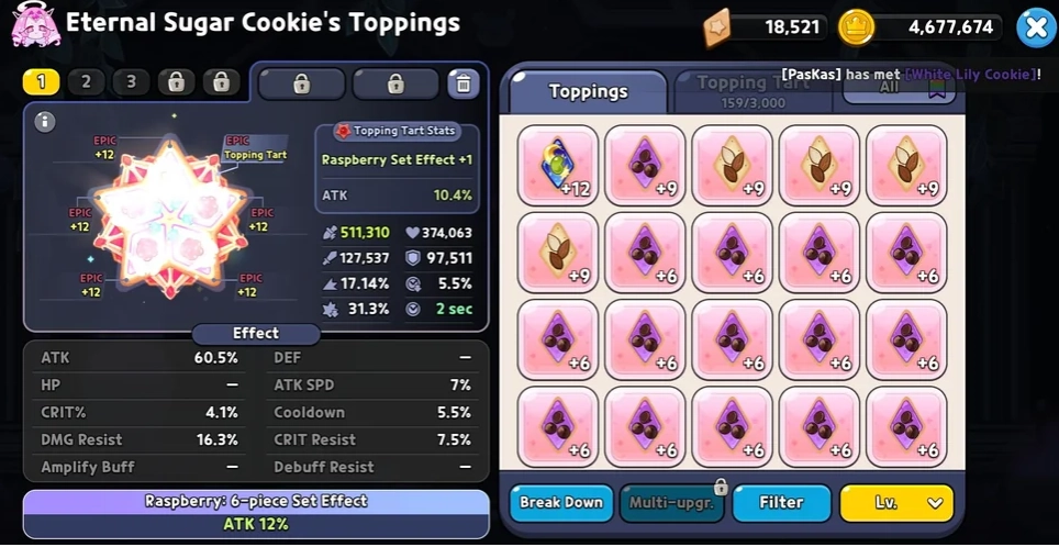 Eternal Sugar Cookie: Best Toppings