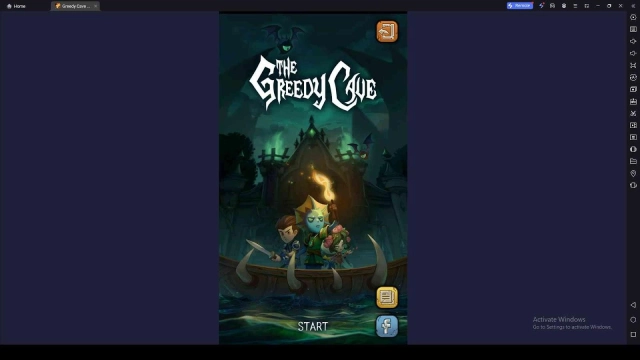 Играть в The Greedy Cave на ПК