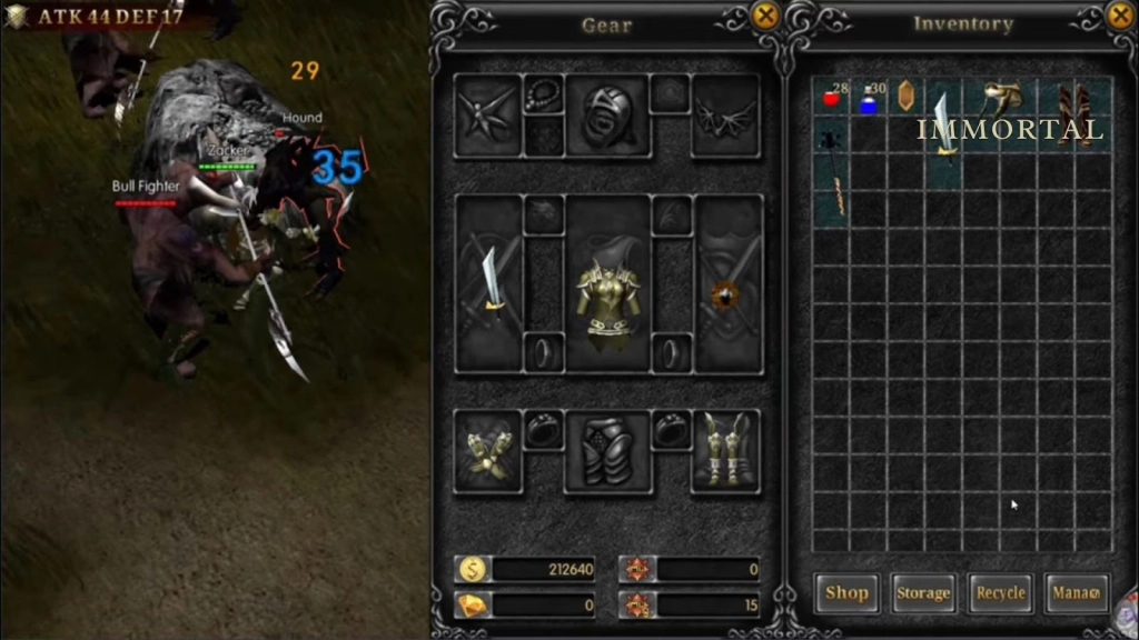 Equip Powerful Gear