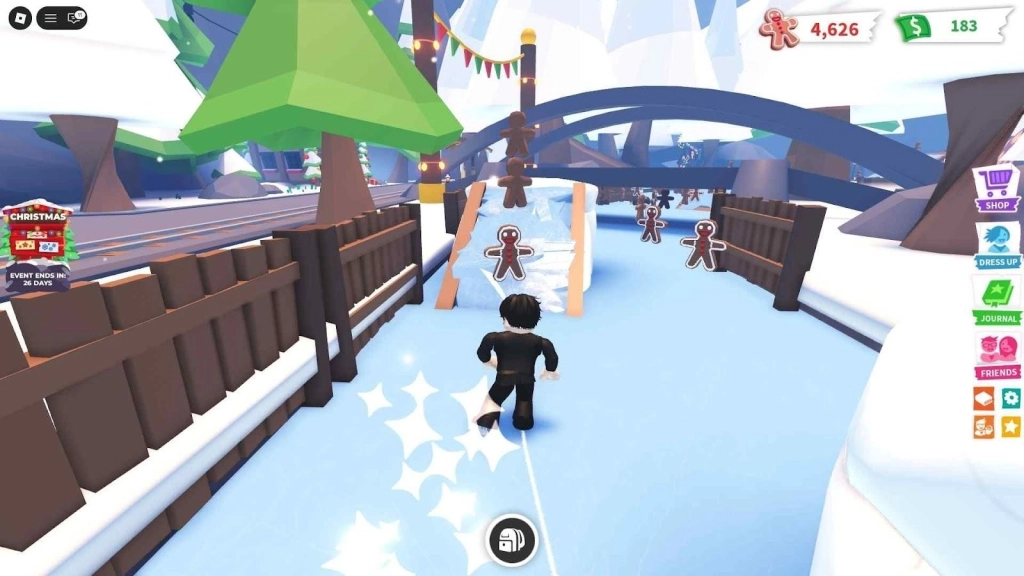 Ice Skate to Farm Gingerbread