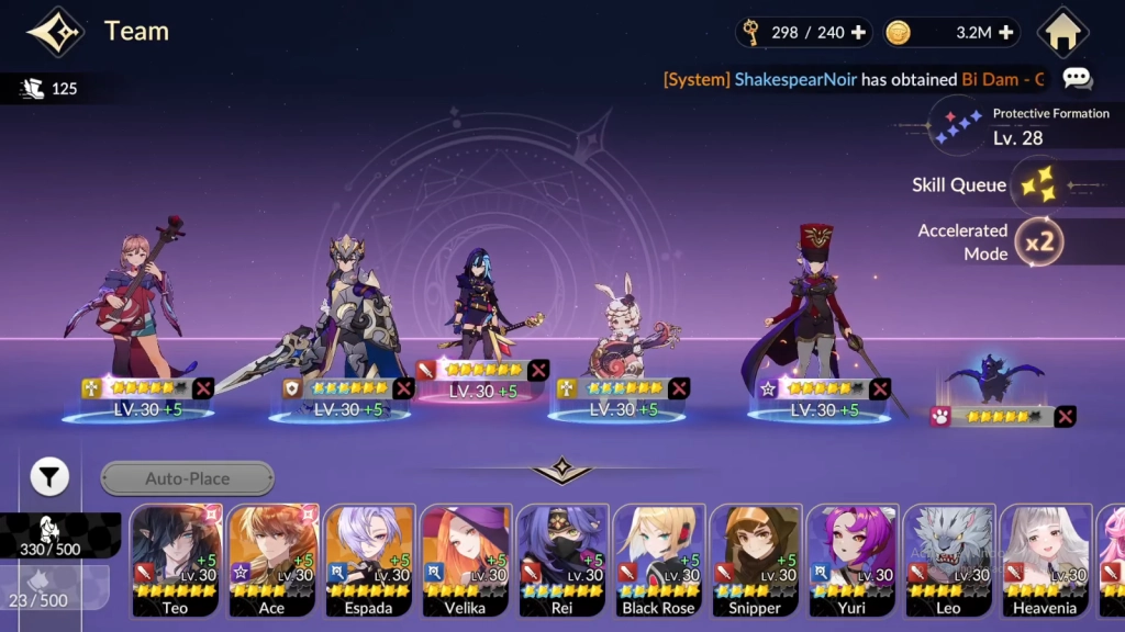 Seven Knights Re:BIRTH PvP Tier List