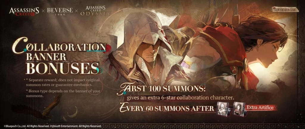 GLOBALLY SYNCED VERSION OF REVERSE:1999 X ASSASSIN’S CREED® COLLABORATION VERSION AVAILABLE NOW