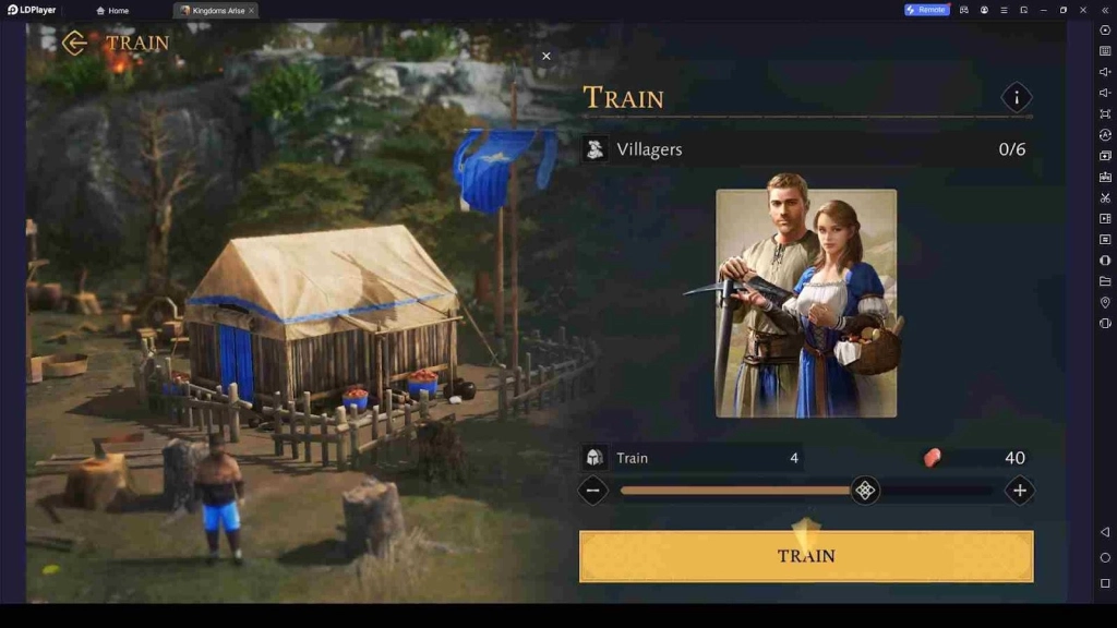 Train Villagers Train Villagers