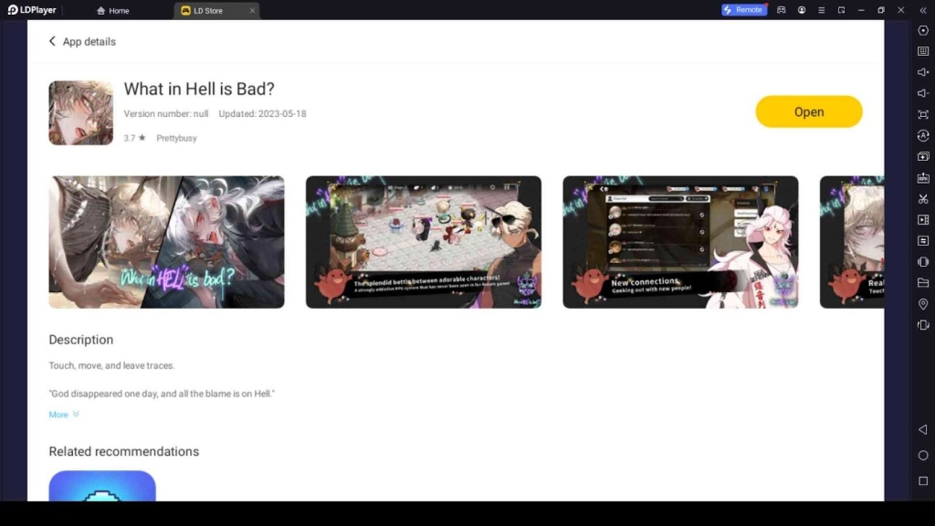 How to Play What in Hell is Bad? on PC with LDPlayer How to Play What in Hell is Bad? on PC with LDPlayer