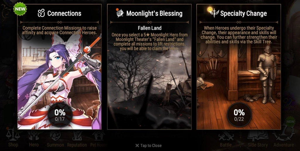 Epic Seven Fallen Land Moonlight Hero Selector - Who To Pick