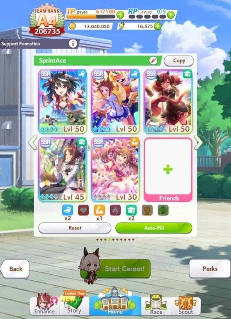 Optimal Support Card Decks