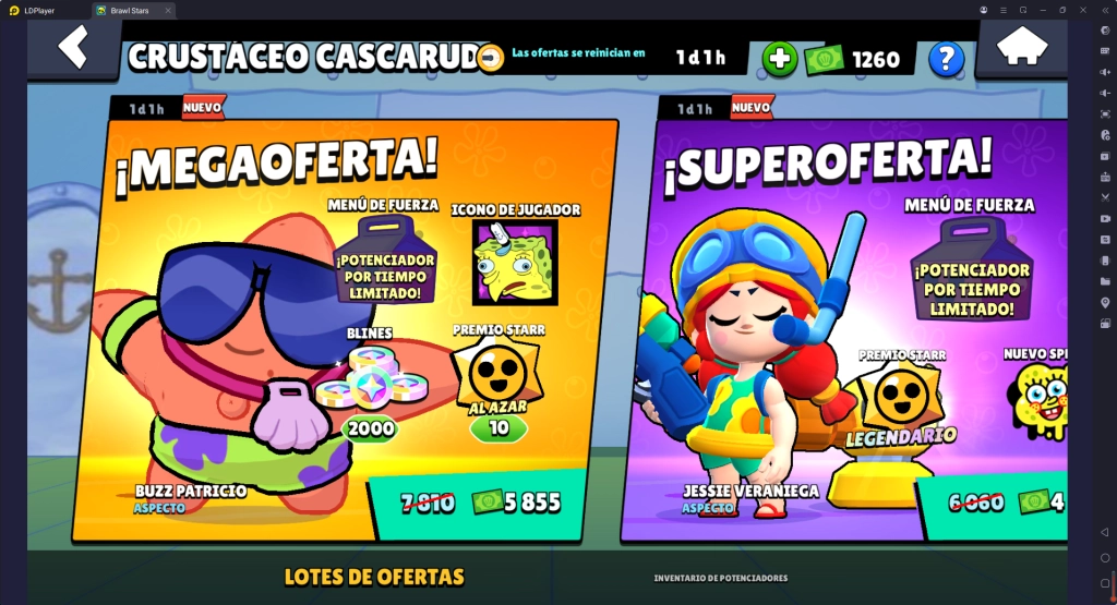 Sumérgete en fondo de bikini: El nuevo tema de Bob Esponja en Brawl Stars