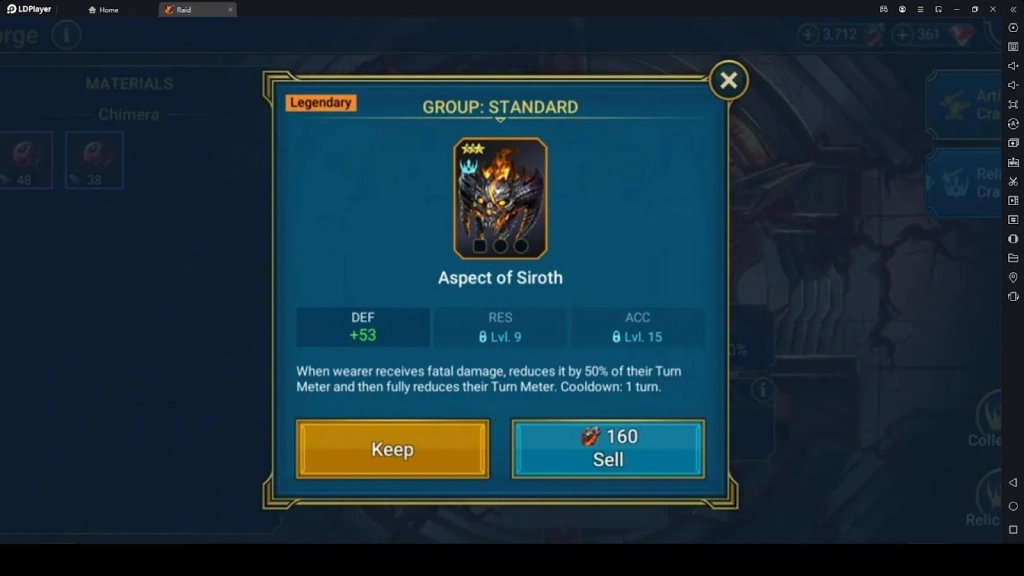 Standard Group Relics