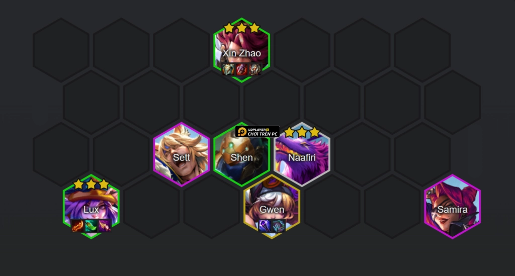Đấu Trường Chân Lý: Hướng dẫn cách chơi đội hình Lux Xin Zhao Đại Hình Reroll TFT mùa 15
