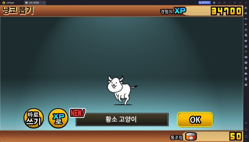 냥코 대전쟁 리세마라 방법