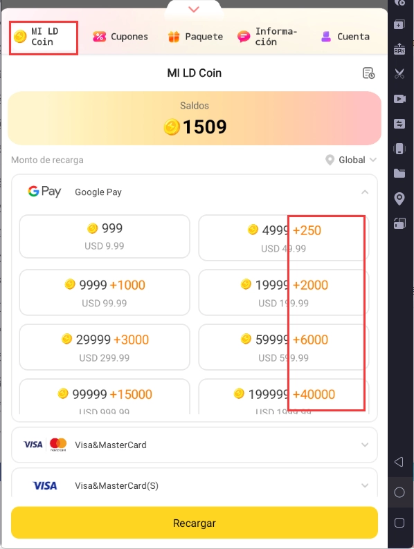 Actualización de recompensas de LD Coins: DESCUENTOS MAYORES Y HASTA 20% DE REEMBOLSO