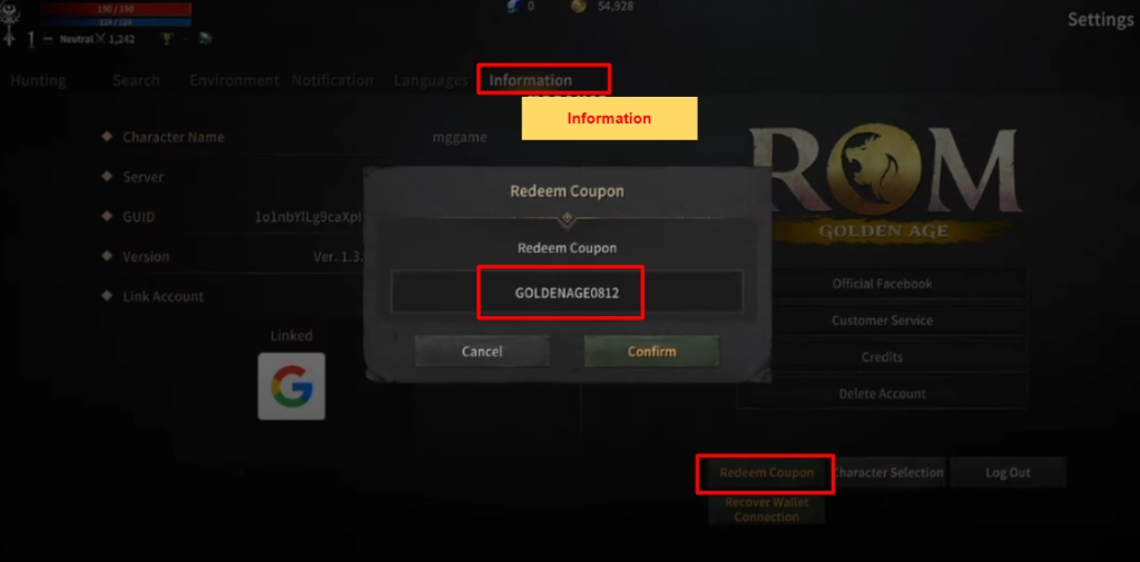 ROM: Golden Age (Global) แจกโค้ด Giftcode อัปเดตเรื่อยๆ ไอเทมเพียบ!! พร้อมวิธีกรอก