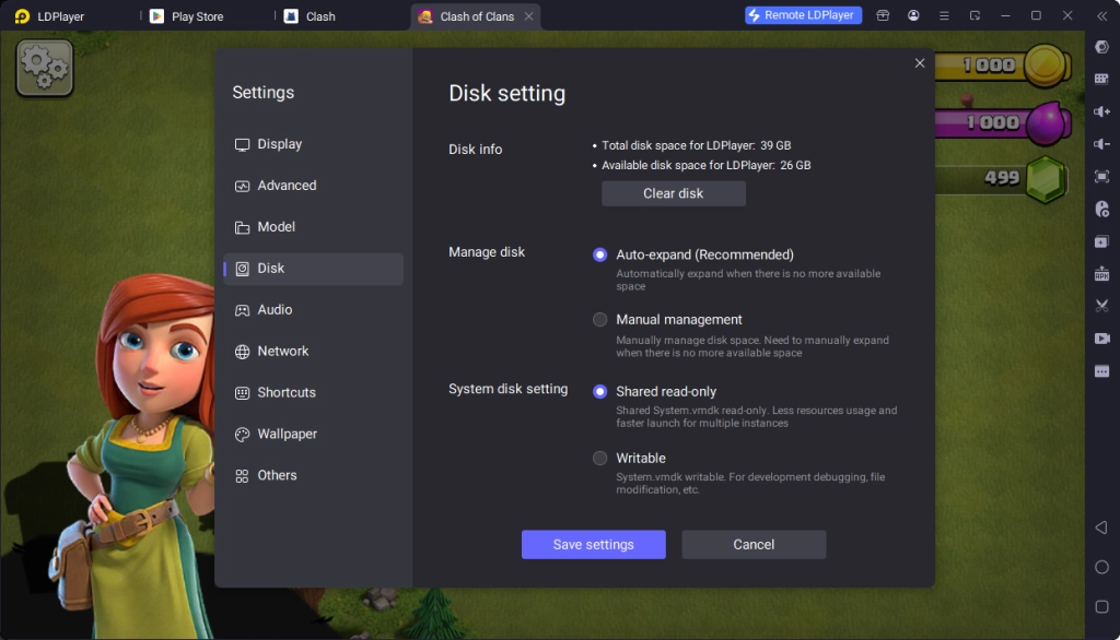 Auto-Expand Disk