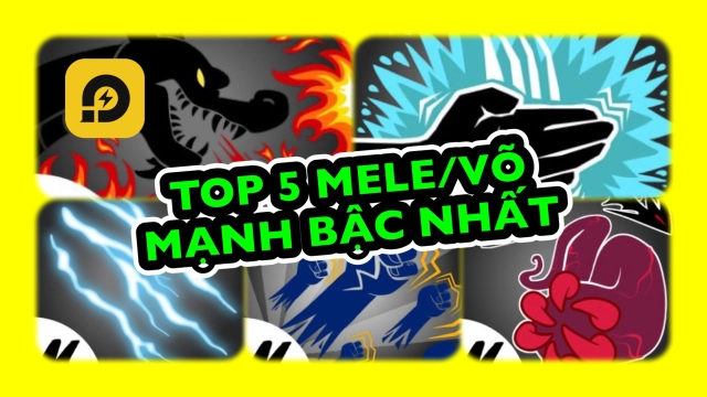 Roblox: Top 5 Mele/Võ Mạnh Nhất Blox Fruits