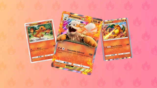 Novo evento de Pokémon TCG Pocket oferece cartas de fogo grátis aos jogadores