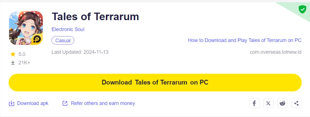 How to Download and Play Tales of Terrarum on PC - Beginners Guide
