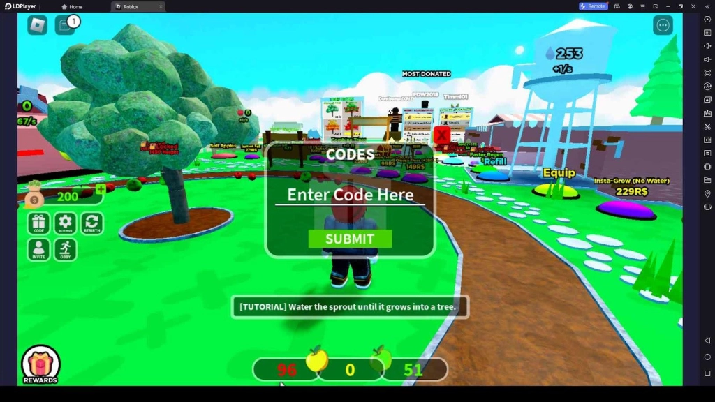 Roblox Grow A Tree Tycoon Codes: Blossoming Success - 2025 March